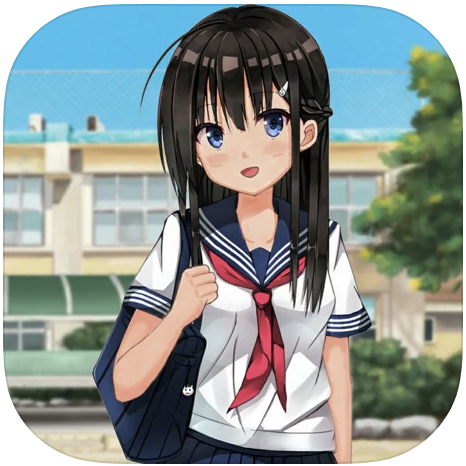 Anime High School Girl Life 3D Logo